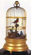 Franz. Vogelautomat um 1850 Vermutl. Bontems Singvogelautomat